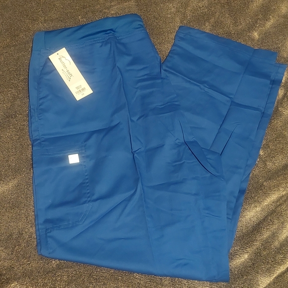 Scrub bottoms (blue) - Picture 1 of 3